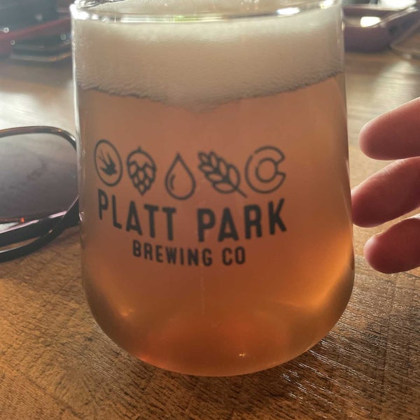 Photo taken at Platt Park Brewing Co by Andrew A. on 5/20/2022