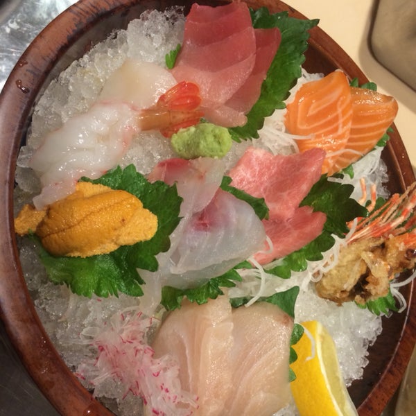 Fresh Seasonal Sushi & Sashimi. Authentic Yakitori!!! Tempura & lava rock Kobe beef steak is amazing! #Japanese #foodporn