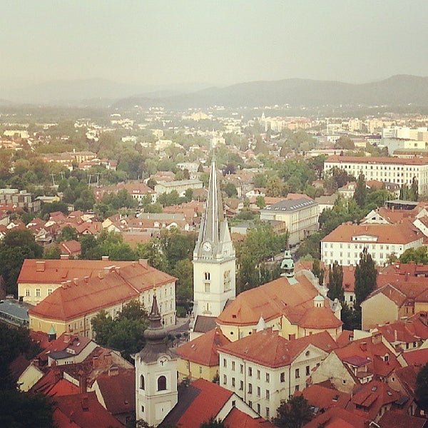 Photo taken at Ljubljana Castle by Nina K. on 7/4/2013