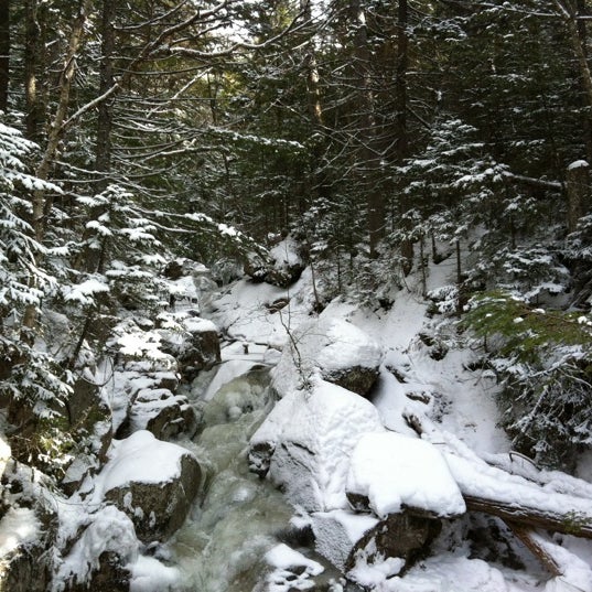Photo taken at AMC Highland Center at Crawford Notch by Sarah A. on 12/23/2012