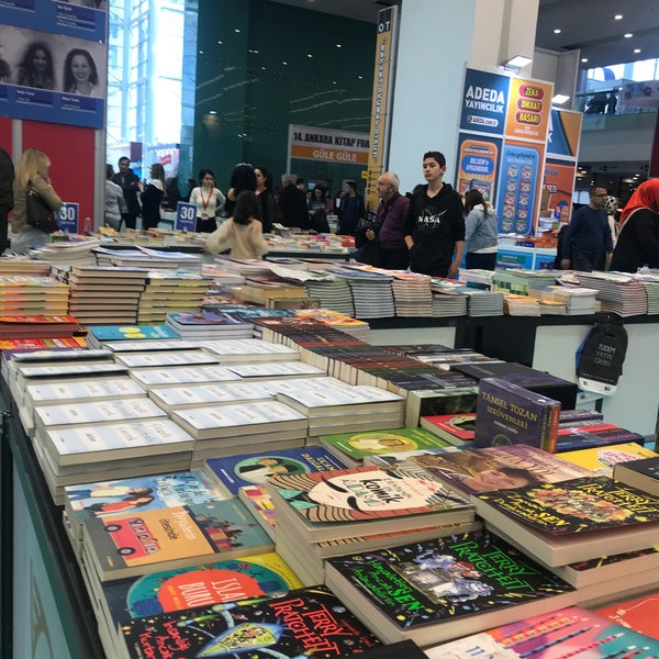 photos at ato congresium kitap fuari fair in yenimahalle