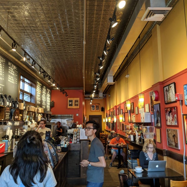 Simon's Coffee Shop Neighborhood Nine Cambridge, MA