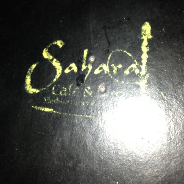 Photo taken at Sahara&#39;s Cafe &amp; Bar by Kadeem on 3/11/2013