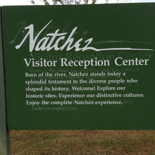 Photo taken at Natchez Visitor Reception Center by Susie B. on 11/17/2013