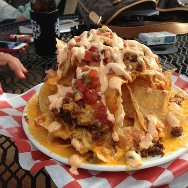 Brisket Nachos are well worth a full day on the tread mill to offset.