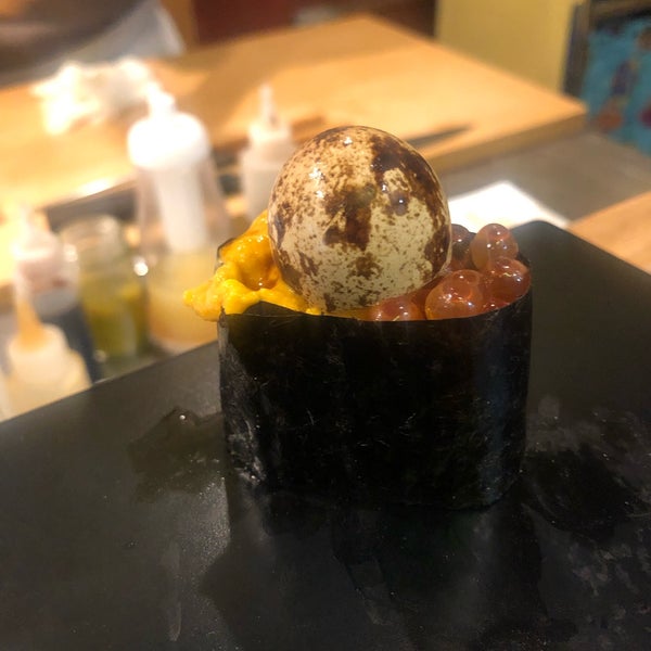 Photo taken at Tanoshi Sushi by Vanessa S. on 7/13/2019