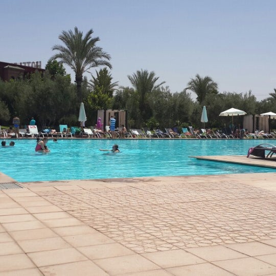 Photo taken at Eden Andalou Spa And Resort Marrakech by Mohamed Taha C. on 8/3/2014