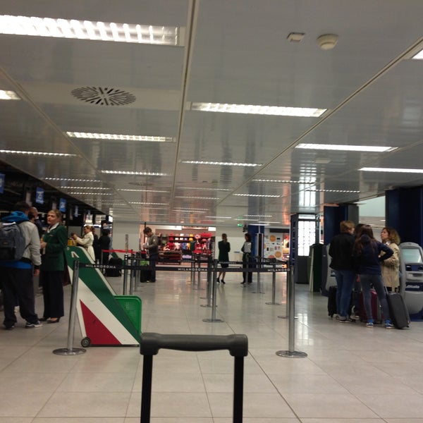 Photo taken at Milan Linate Airport (LIN) by Mauro B. on 5/3/2013