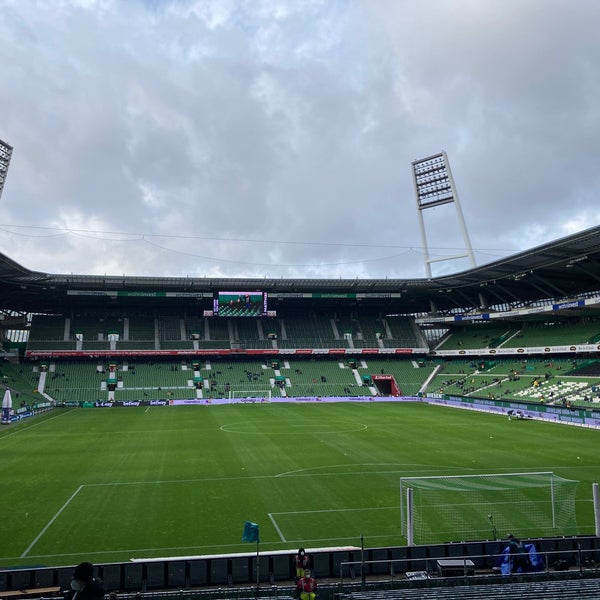 Photo taken at Wohninvest Weserstadion by Dennis on 2/5/2022