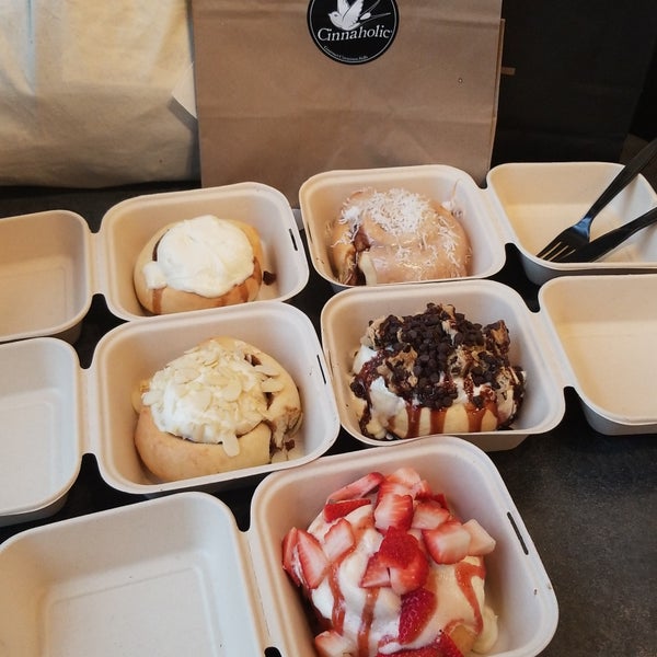 Photo taken at Cinnaholic by Cameron V. on 3/26/2019