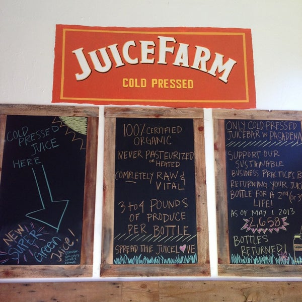 Photo taken at Juice Farm by Lindsay M. on 7/9/2013