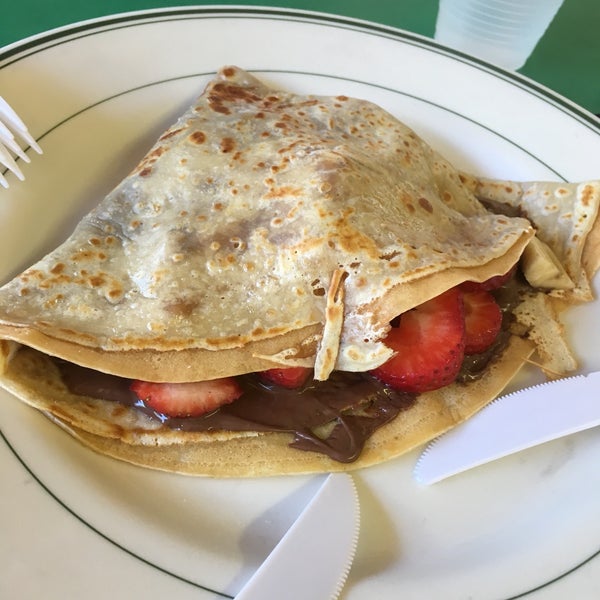 Photo taken at The French Crepe Company - Farmers Market (Grove) by Amy L. on 4/17/2018