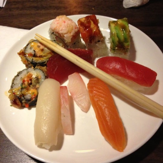 Photo taken at Kumo Ultimate Sushi Bar &amp; Grill Buffet by Philber L. on 11/24/2012