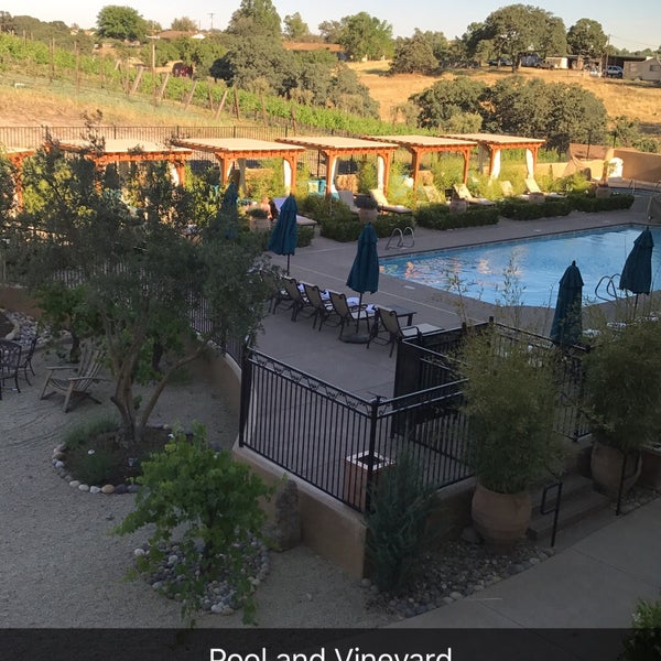Photo taken at Allegretto Vineyard Resort Paso Robles by Cameron S. on 5/24/2017