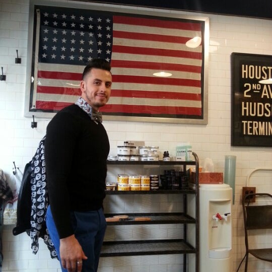 Photo taken at Neighborhood Cut and Shave Barber Shop by Alex N. on 2/7/2013