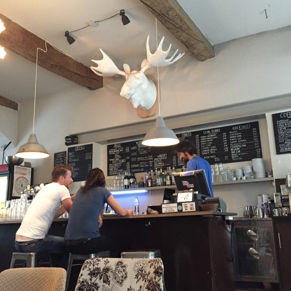 Photo taken at Konrad Café &amp; Bar by Col E. on 10/13/2015