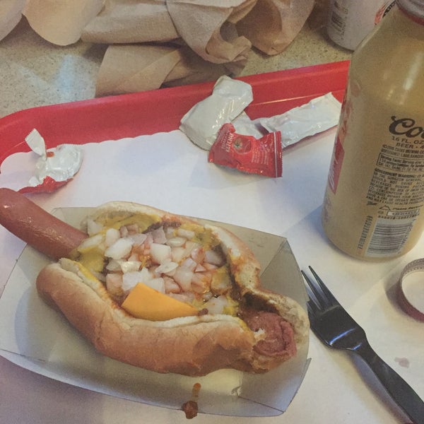 8/9/2016에 Col E.님이 Pink&#39;s Hot Dogs에서 찍은 사진