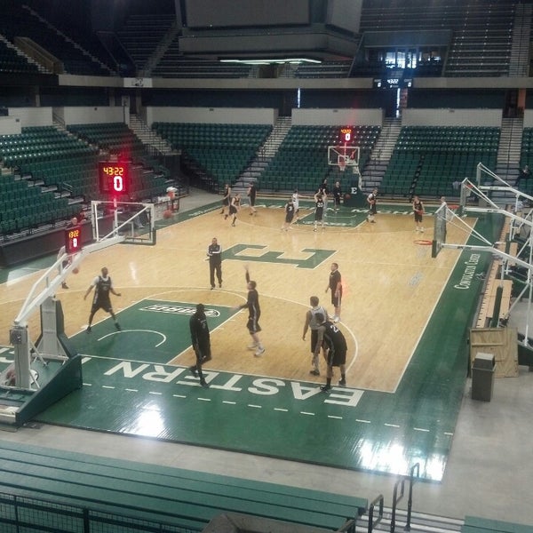 Photo taken at EMU Convocation Center by Sean F. on 3/2/2013