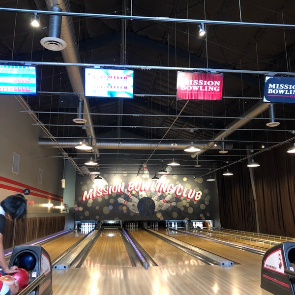 Photo taken at Mission Bowling Club by Collin S. on 10/6/2018