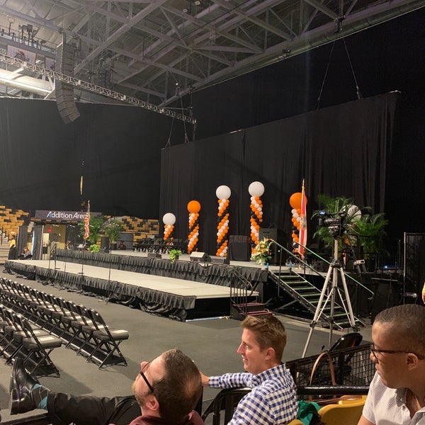 Photo taken at Addition Financial Arena by Virgil M. on 5/23/2019