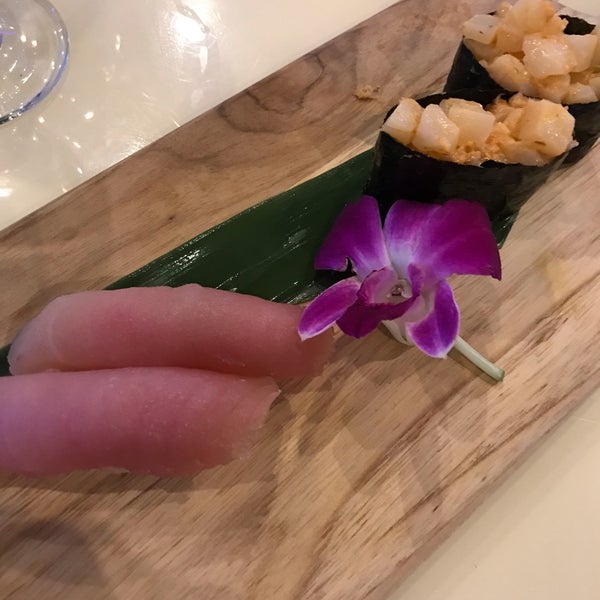 Photo taken at Eurasia Sushi Bar &amp; Seafood by Martin G. on 11/26/2018