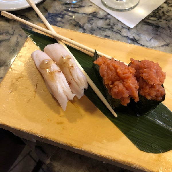 Photo taken at Eurasia Sushi Bar &amp; Seafood by Martin G. on 3/28/2019