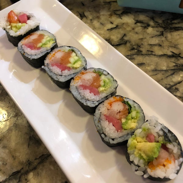 Photo taken at Eurasia Sushi Bar &amp; Seafood by Martin G. on 6/26/2019