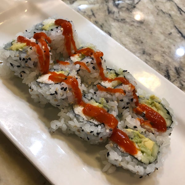 Photo taken at Eurasia Sushi Bar &amp; Seafood by Martin G. on 4/13/2019