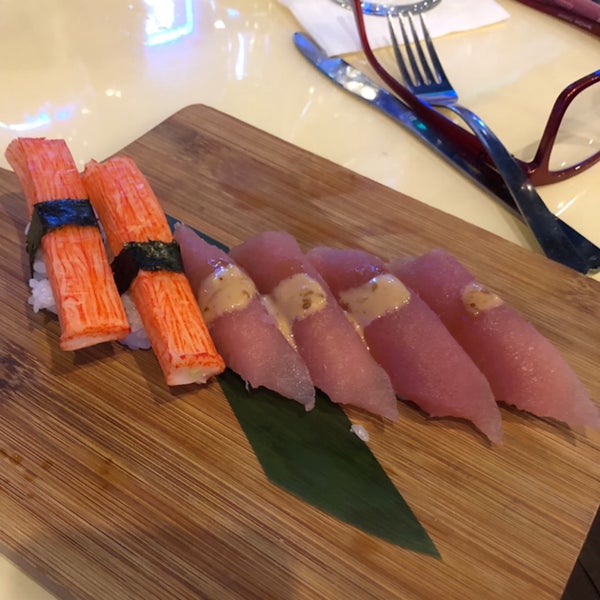 Photo taken at Eurasia Sushi Bar &amp; Seafood by Martin G. on 3/7/2019