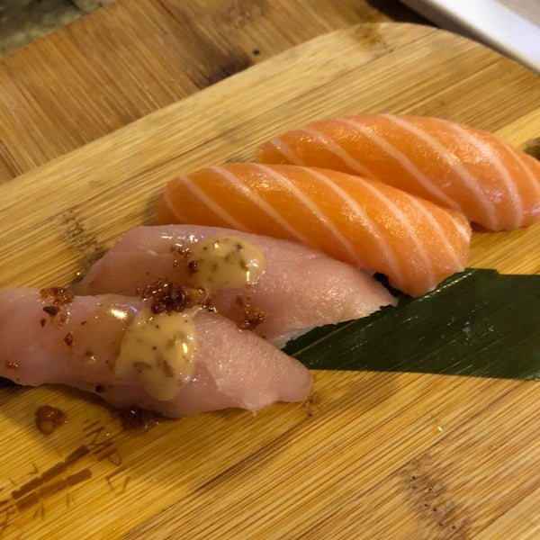 Photo taken at Eurasia Sushi Bar &amp; Seafood by Martin G. on 5/17/2019
