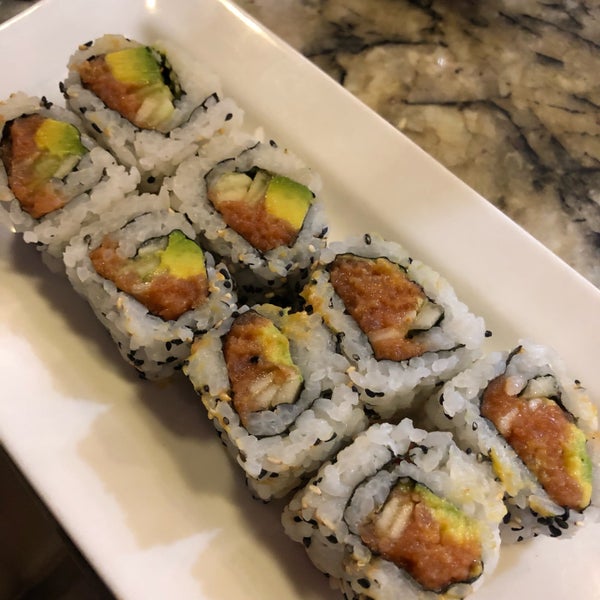 Photo taken at Eurasia Sushi Bar &amp; Seafood by Martin G. on 5/17/2019