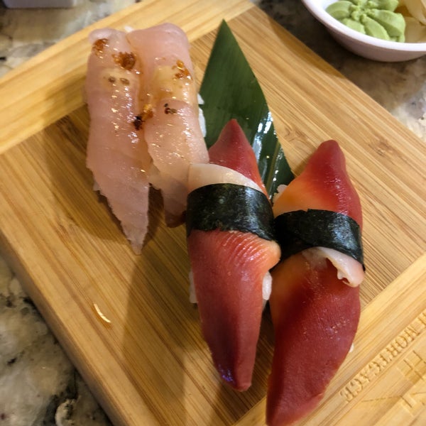 Photo taken at Eurasia Sushi Bar &amp; Seafood by Martin G. on 4/13/2019