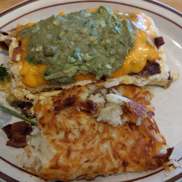 Omelettes are really big.