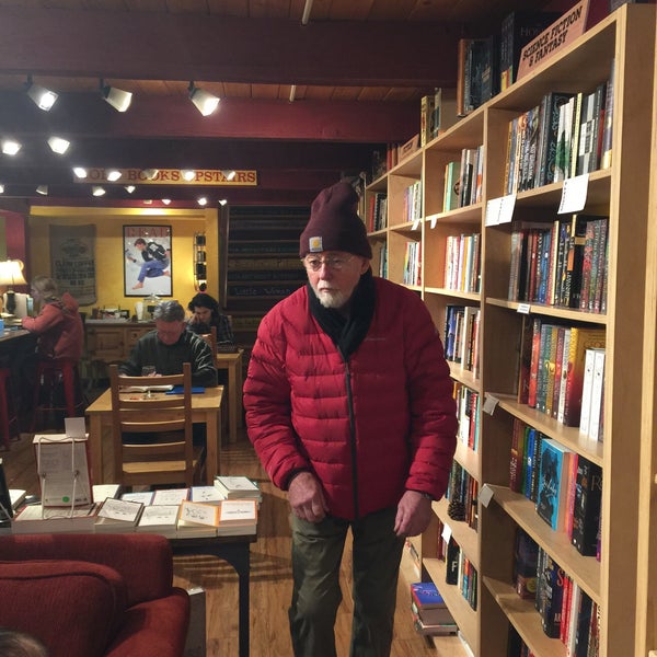 Photo taken at Dudley&#39;s Bookshop Cafe by Christina H. on 1/25/2018