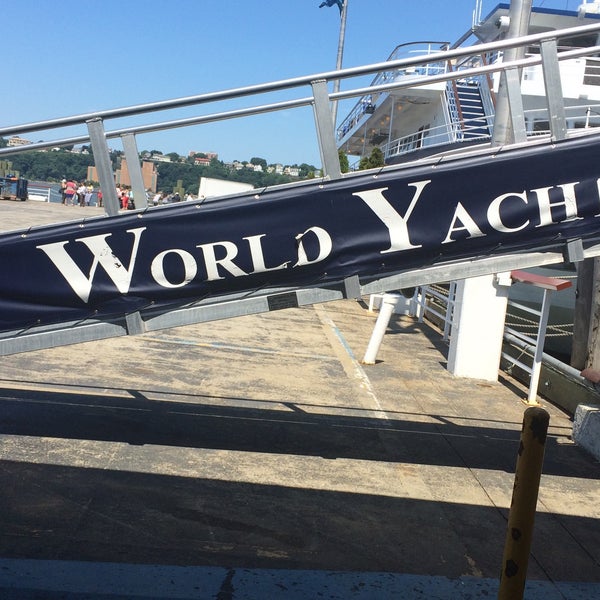 Photo taken at World Yacht by JuJu on 6/22/2015