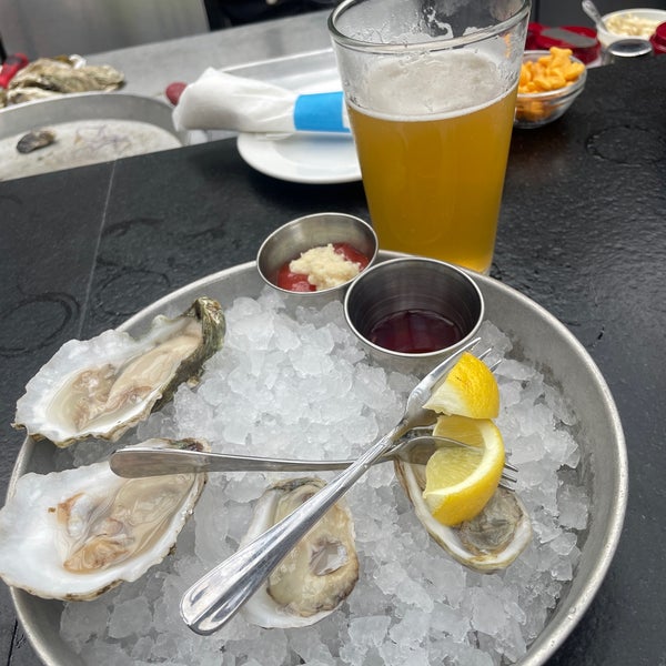 Photo taken at Hank&#39;s Oyster Bar by Nick C. on 4/18/2024