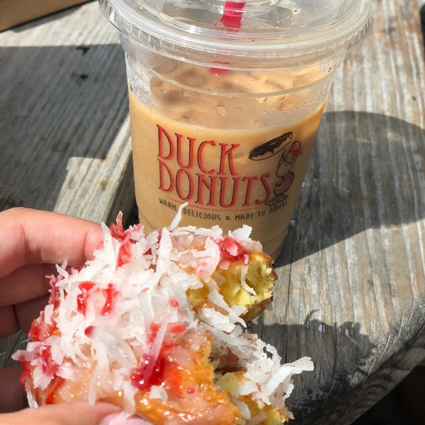 Photo taken at Duck Donuts by Katie V. on 8/26/2018