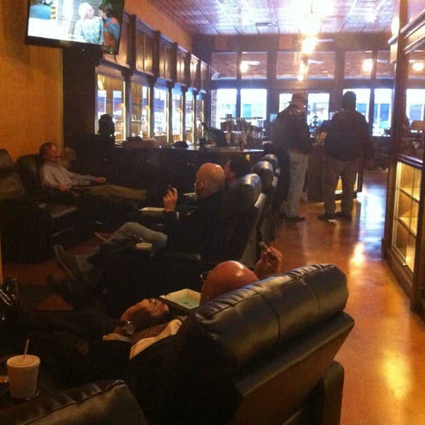 Photo taken at Burns Tobacconist Downtown by Tim D. on 2/1/2013
