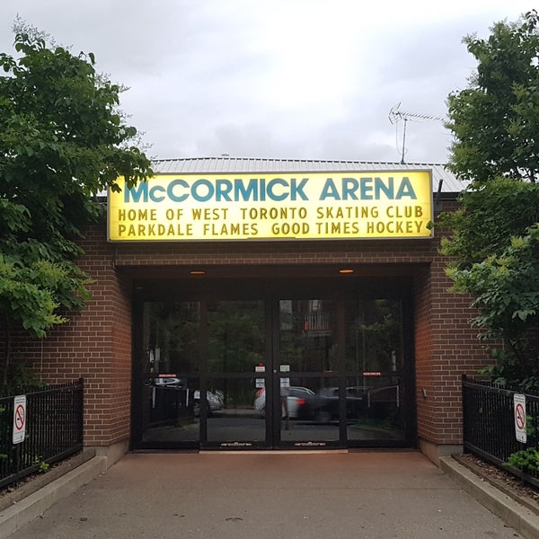 McCormick Arena Skating Rink in Brockton Village