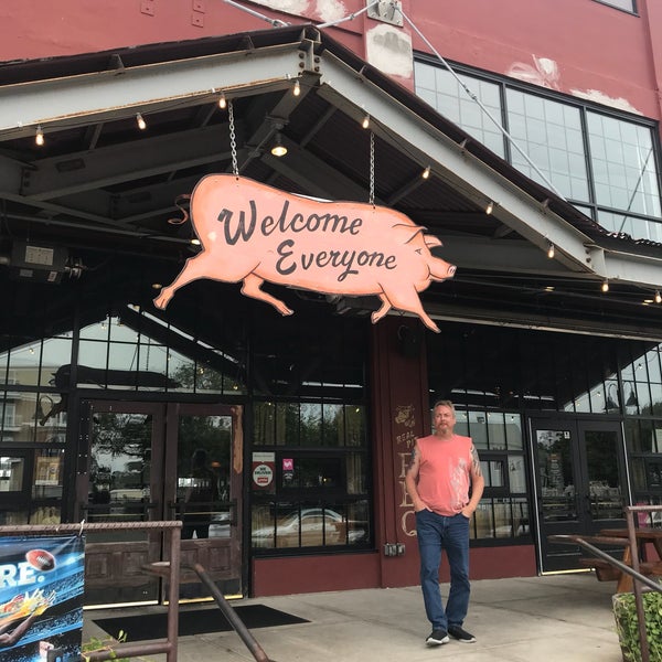 Photo taken at Dinosaur Bar-B-Que by Amy K. on 9/8/2018