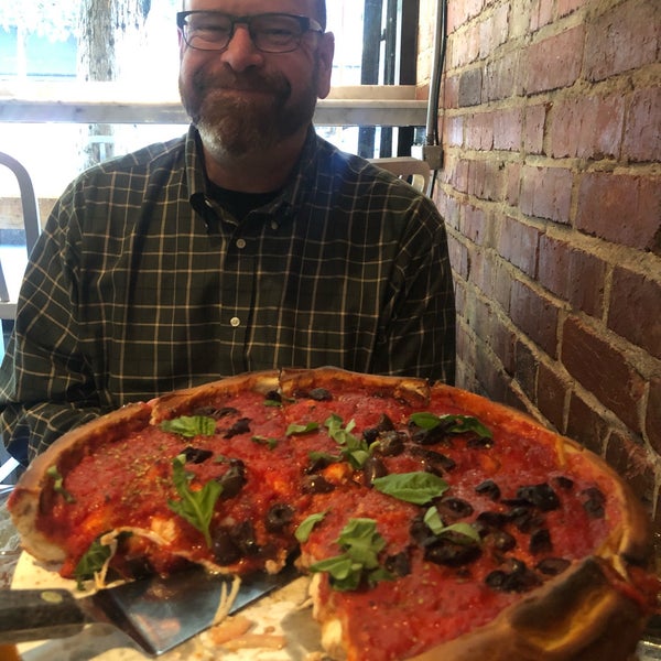 Photo taken at Patxi&#39;s Pizza by Frank R. on 3/15/2019