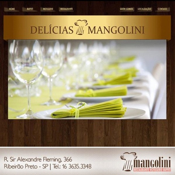 Снимок сделан в Restaurante Mangolini пользователем Mangolini R. 10/3/2012