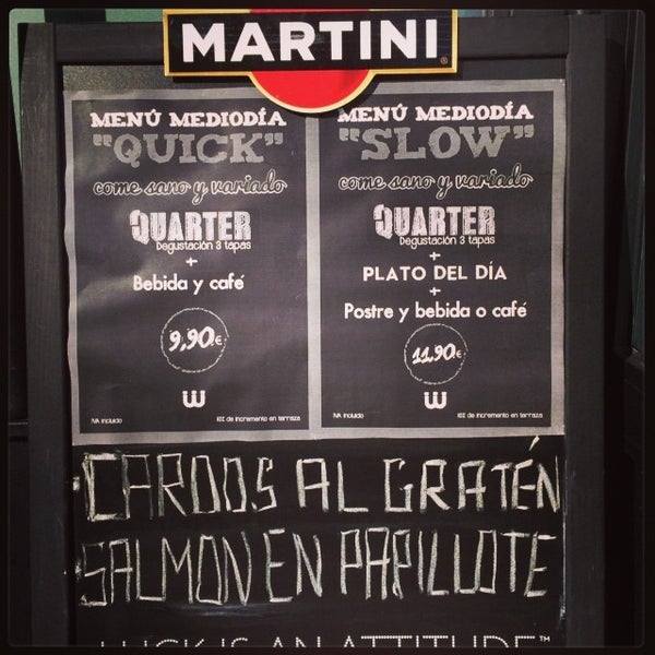 รูปภาพถ่ายที่ Slow Madrid restaurante โดย Ricardo M. เมื่อ 11/28/2013