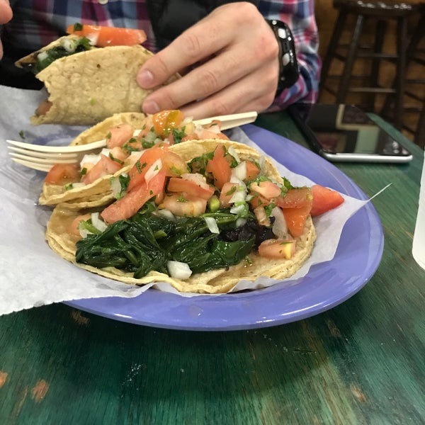 Photo taken at Flaco&#39;s Tacos by Sara R. on 11/15/2017