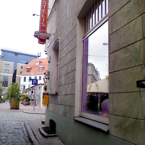 Photo taken at Doma Hostel in Riga by Tauno T. on 9/21/2013