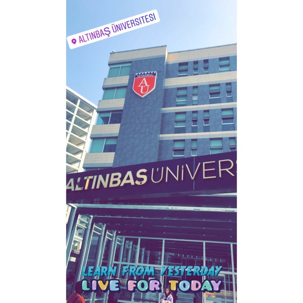 Photo taken at Altınbaş Üniversitesi by Yousif A. on 2/18/2019