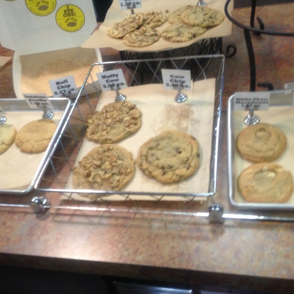 Photo taken at Cow Chip Cookies by Sara on 2/17/2013