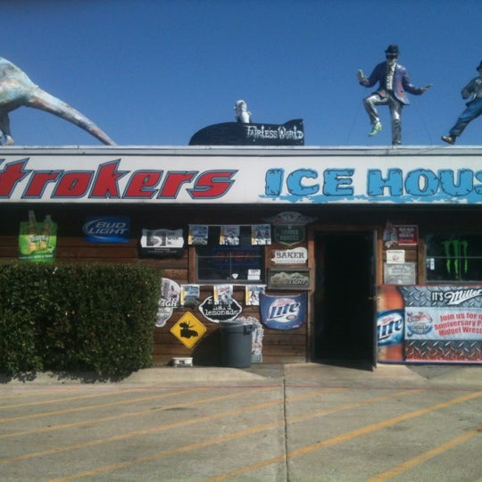 Photo taken at Strokers Ice House by Michael H. on 11/4/2012