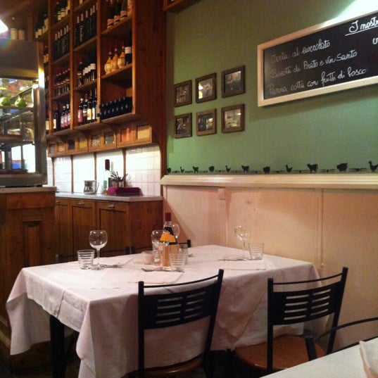 Photo taken at Osteria Pepò by Miriam on 10/5/2012