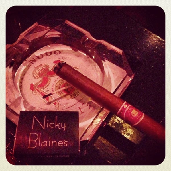 Photo taken at Nicky Blaine&#39;s Cocktail Lounge by Dennis R. on 1/27/2013